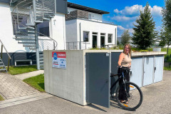 Radbox als Fahrradgarage