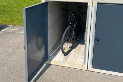 Radbox als Fahrradgarage